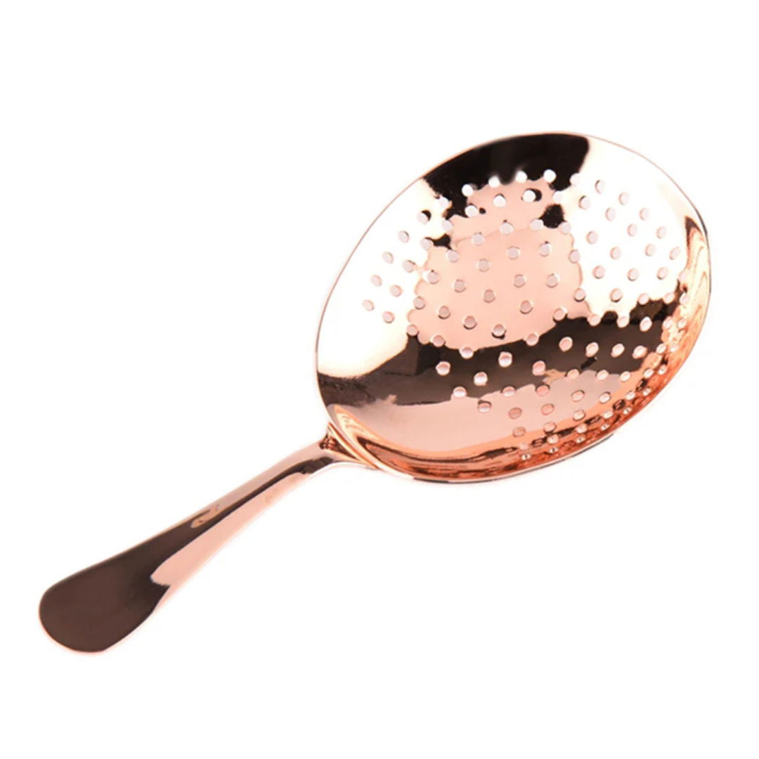 Se Barprofessional Julep Strainer Kobber ✔ Kæmpe udvalg i Barprofessional - Køb online på udsalg og tilbud lige nu ✔ Billig fragt • Hurtig levering - Varenummer: Barlife-1420049 og 8718215103950 på lager - Udsalg på Barudstyr - Barværktøj - Strainers Få op til 69% i rabat - Find over 1.798 mærker på udsalg