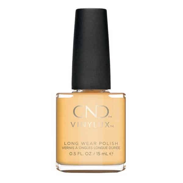 Flaske CND Vinylux Vagabond #280, støvet jordnær gråbrun neglelak