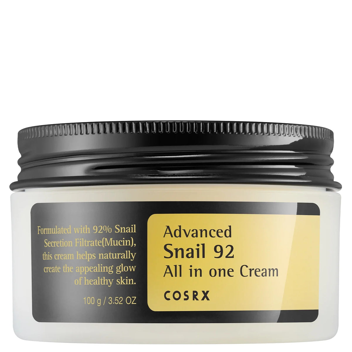 COSRX Advanced Snail 92 All In One Cream, ansigtscreme med snegleslim, 100 ml
