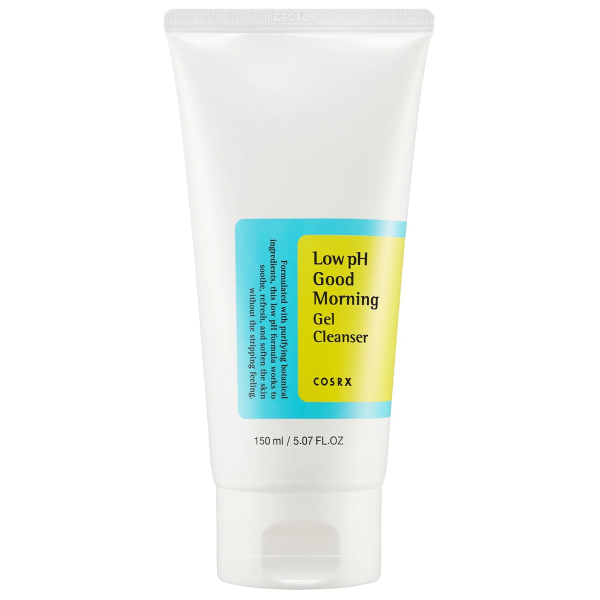 COSRX Low pH Good Morning Gel Cleanser, mild gelrens til ansigtet i 150 ml