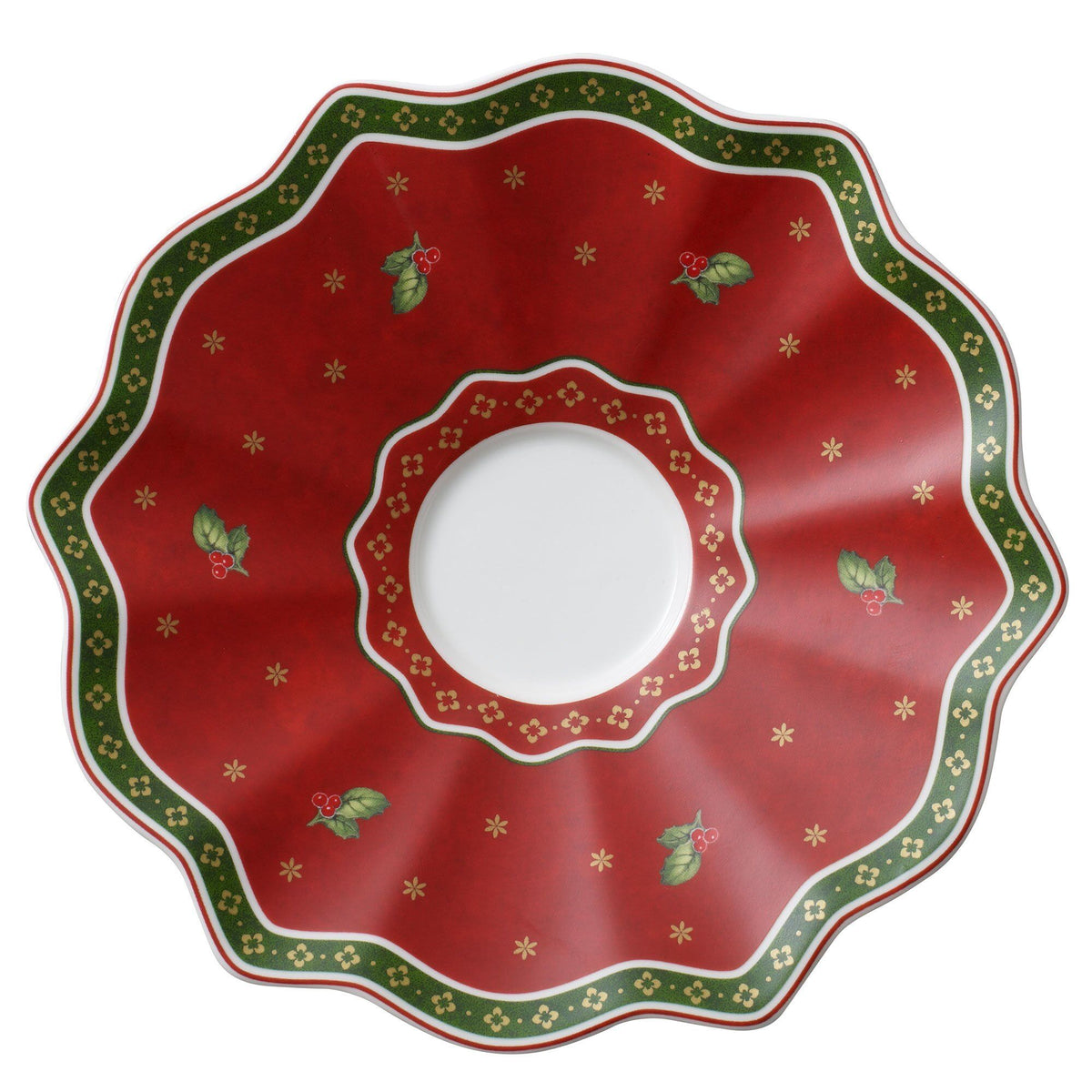 Hvid underkop i porcelæn fra Villeroy & Boch, Toy's Delight, 19 cm
