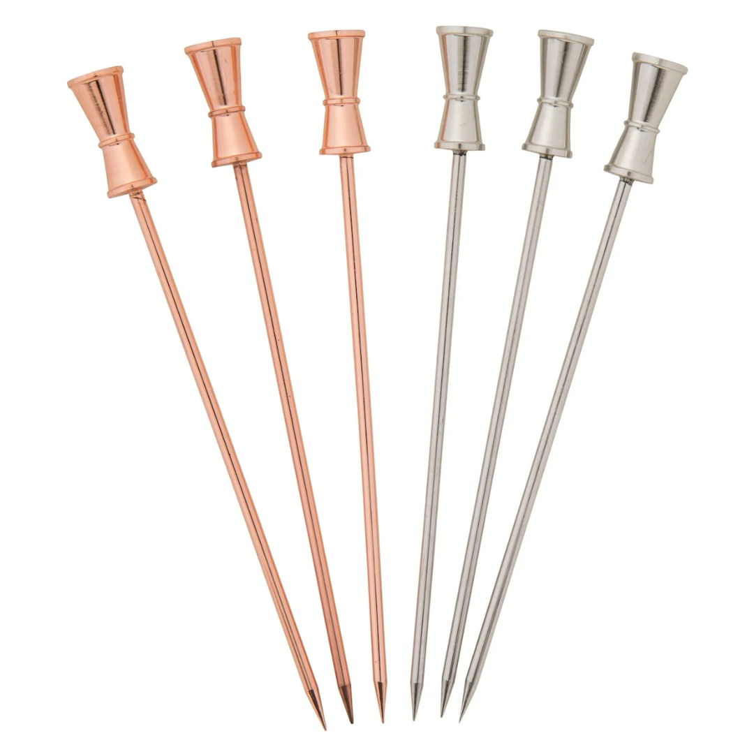 Se Barprofessional Cocktailpicks Stål Jigger 6 Stk ✔ Kæmpe udvalg i Barprofessional - Køb online på udsalg og tilbud lige nu ✔ Super billig fragt og lynhurtig levering - Varenummer: Barlife-1420313 og 8718215105664 på lager - Udsalg på Barudstyr - Cocktailtilbehør - Drinkspynt Få op til 63% i rabat - Shop udsalg fra mere end 1.798 mærker