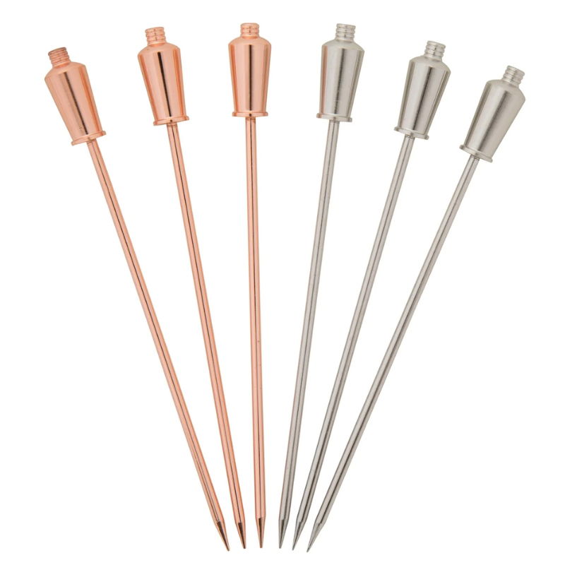 Se Barprofessional Cocktailpicks Stål Shaker 6 Stk ✔ Kæmpe udvalg i Barprofessional - Køb online på udsalg og tilbud lige nu ✔ Billig fragt og hurtig levering - Varenummer: Barlife-1420045 og 8718215105671 på lager - Udsalg på Barudstyr - Cocktailtilbehør - Drinkspynt Spar helt op til 79% - Kæmpe udsalg på over 739 mærker