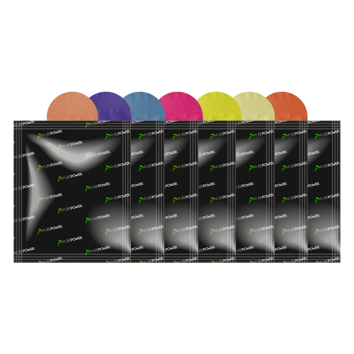 Mix 10 med breve af PurePower Carbo Race Elektrolyt pulver à 50 g