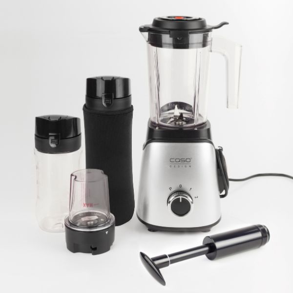 Se Caso Vakuum Blender Vacuserve B300 0,7l 300w ✔ Kæmpe udvalg i Caso - Køb online på udsalg og tilbud lige nu ✔ Meget billig fragt og hurtig levering - Varenummer: Barlife-757680 og 4038437036084 på lager - Udsalg på Køkken - Køkkenmaskine - Øvrige køkkenmaskiner Få op til 67% i rabat - Over 1.798 mærker samlet på udsalg