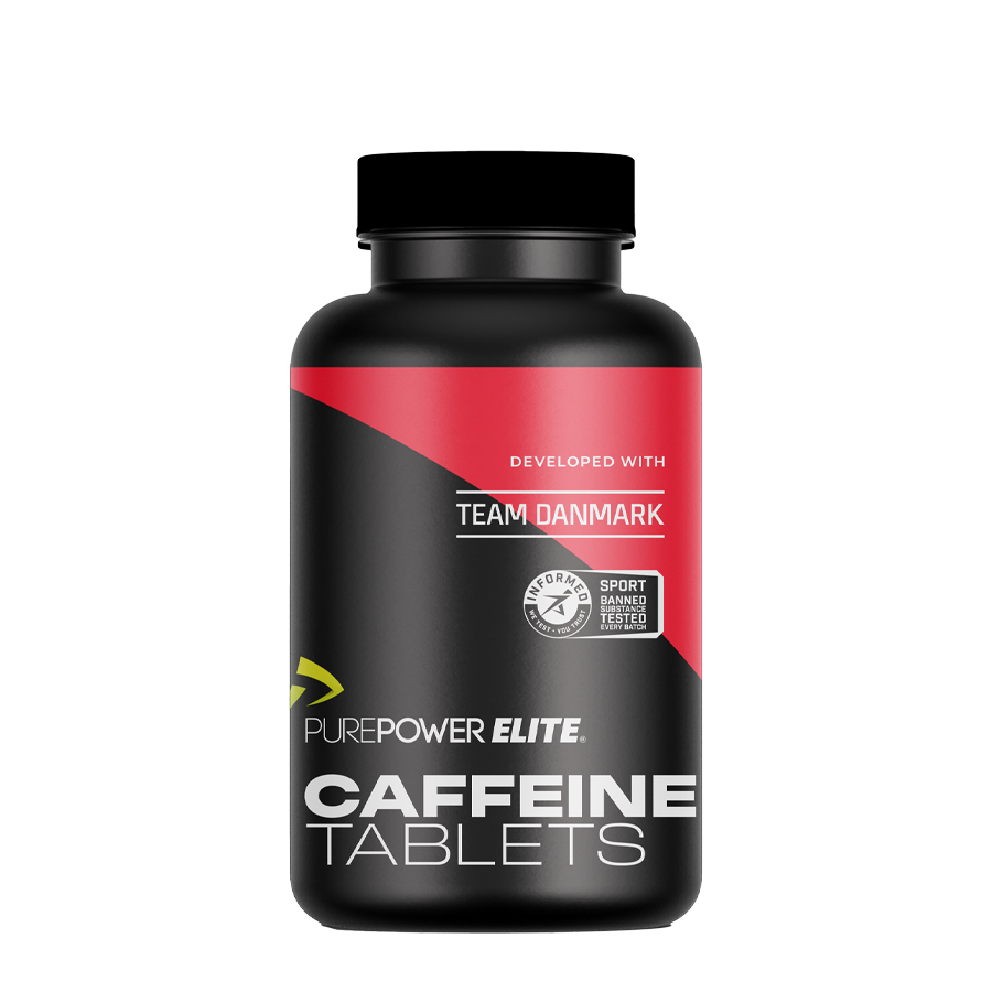 PurePower Elite Caffeine Tablets, pakke med 90 koffeintabletter