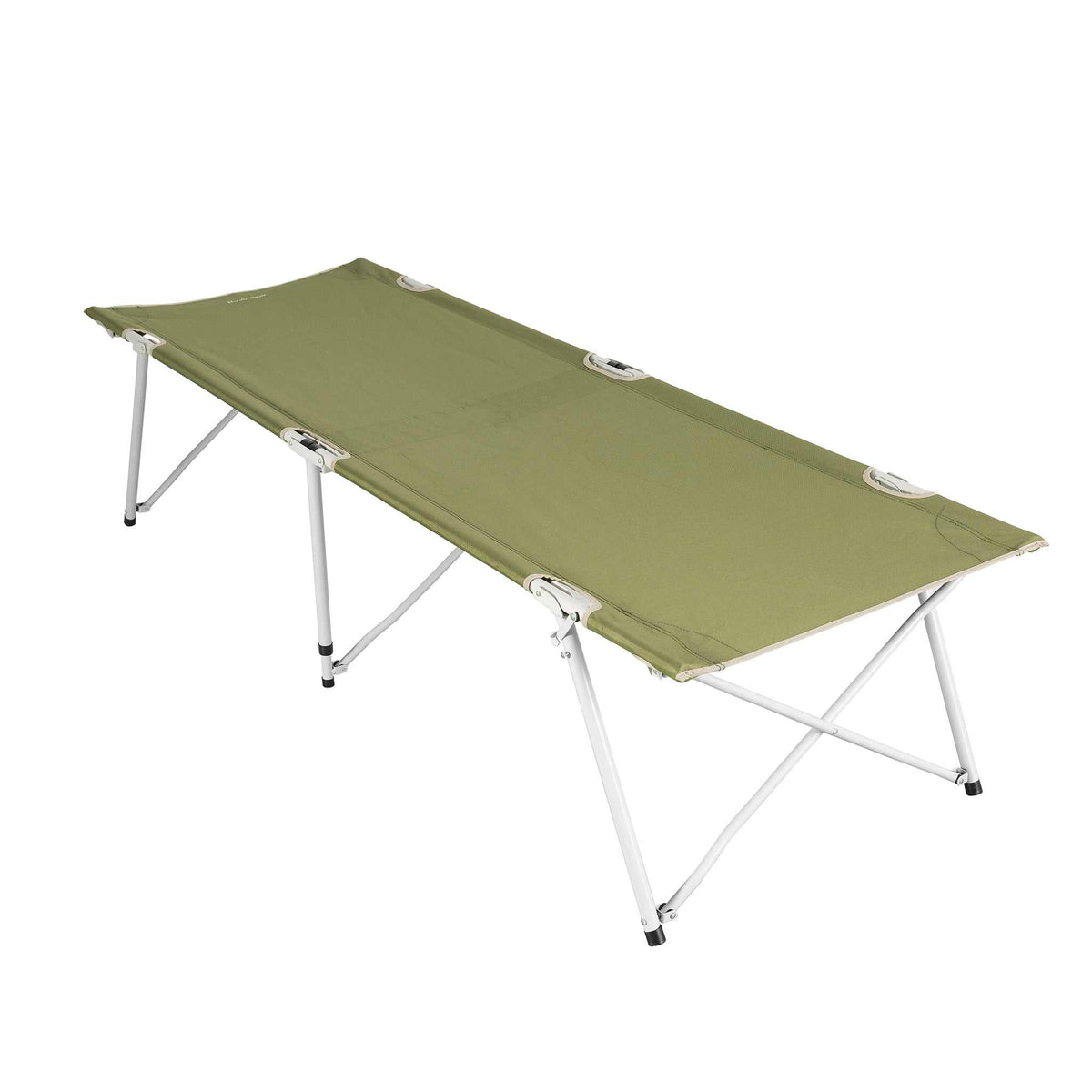 Brun sammenfoldelig campingseng fra Nordic Peak