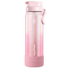 Isoleret drikkedunk AquaFlask Candy Floss i Strawberry Cream, 650 ml