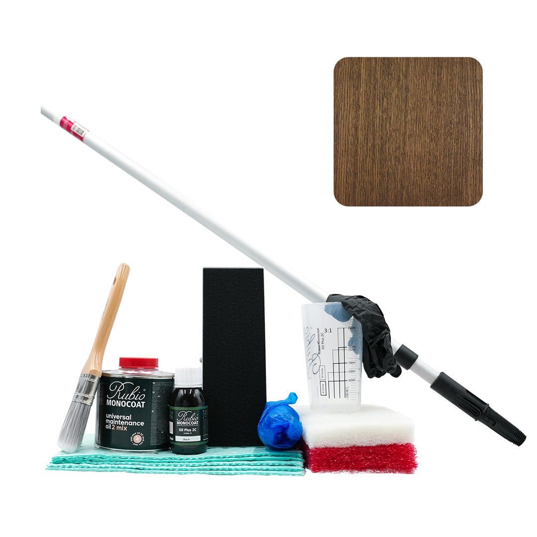 Rubio Monocoat Floor Care Bundle, vedligeholdelsespakke til oliebehandlede gulve