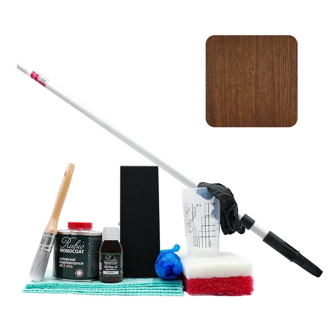 Rubio Monocoat Floor Care Bundle, vedligeholdelsespakke til oliebehandlede gulve