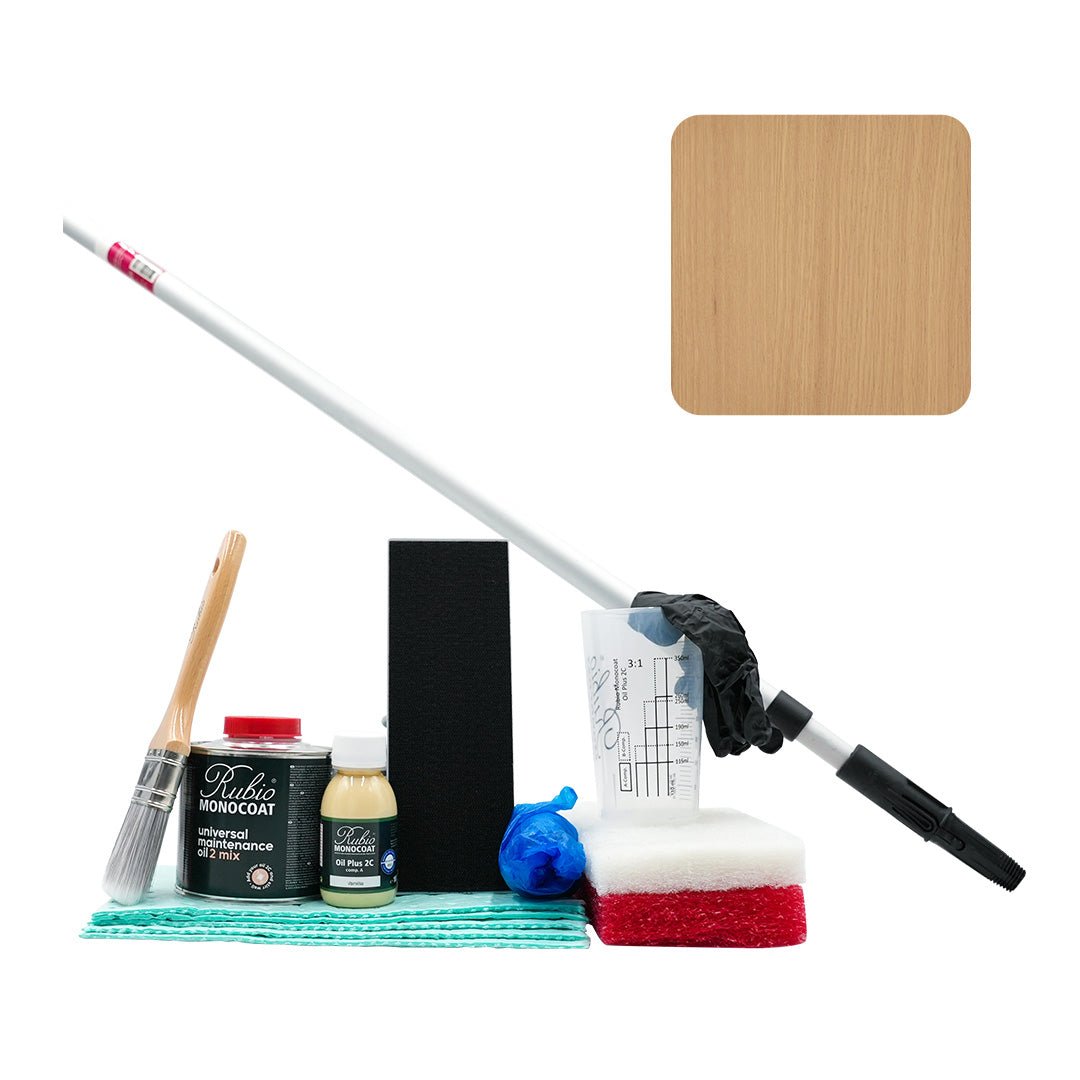 Rubio Monocoat Floor Care Bundle, vedligeholdelsespakke til oliebehandlede gulve