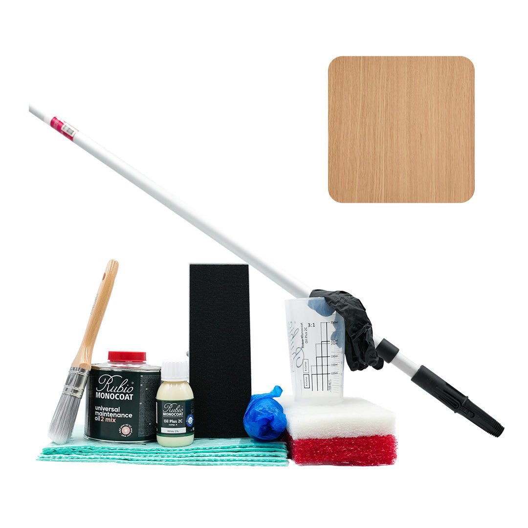 Rubio Monocoat Floor Care Bundle, vedligeholdelsespakke til olierede gulve
