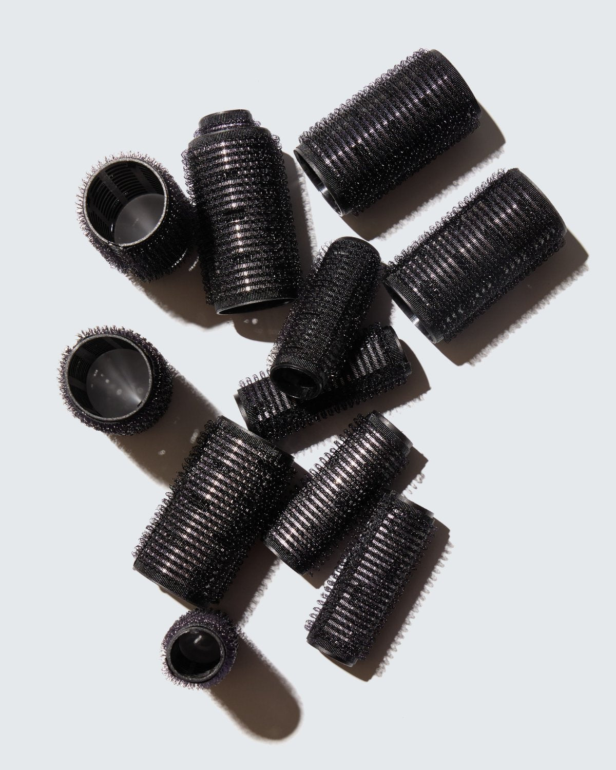 Pakke med 12 små velcro hårruller fra Hairlust, Ceramic Thermal