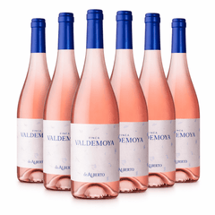 De Alberto Valdemoya Rosé, spansk rosévin på Tempranillo, kasse med 6 flasker