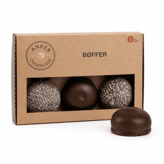 Flødeboller, bøffer, fra Anker Chokolade, 84 stk