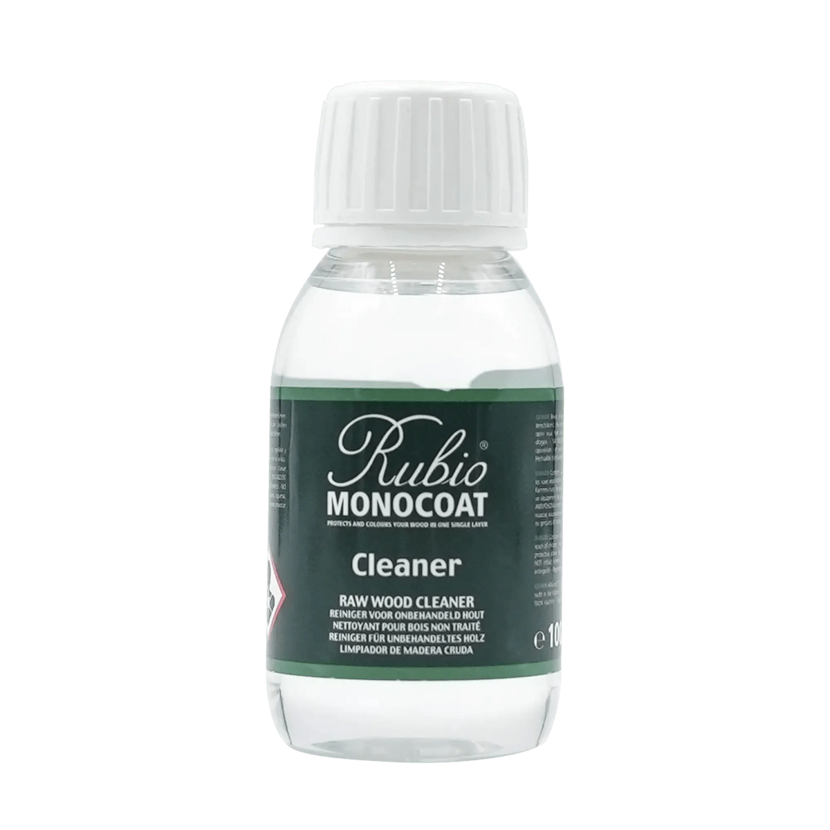 Rubio Monocoat Cleaner forberedende rengøringsmiddel til slebet træ, 100 ml