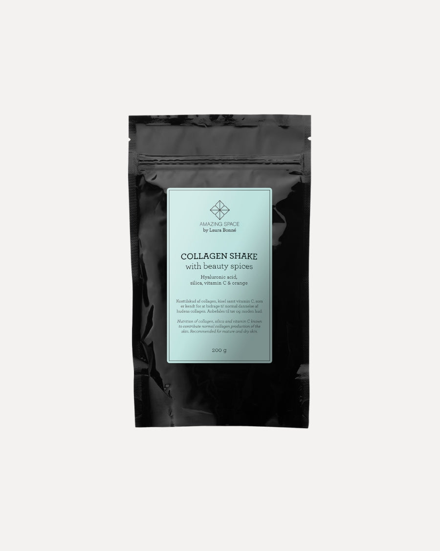 Dåse Amazing Space Collagen Shake med appelsinsmag, 200 g