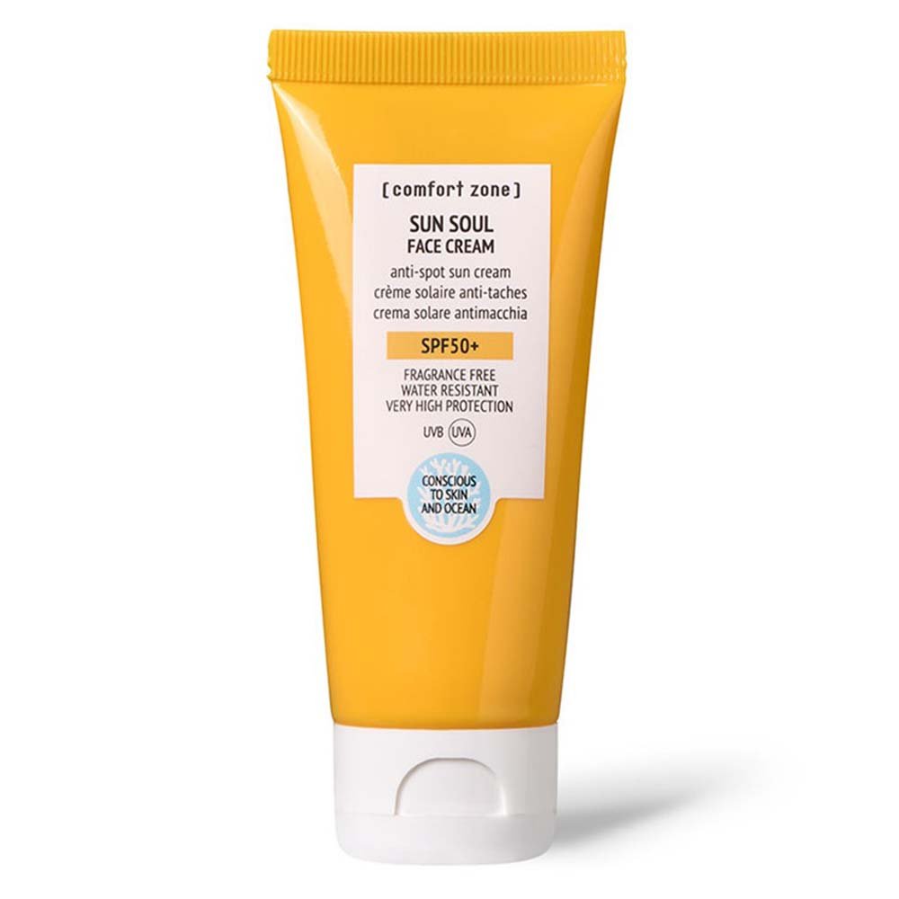 Comfort Zone Sun Soul Face Cream SPF50 ansigtssolcreme med høj faktor i 60 ml