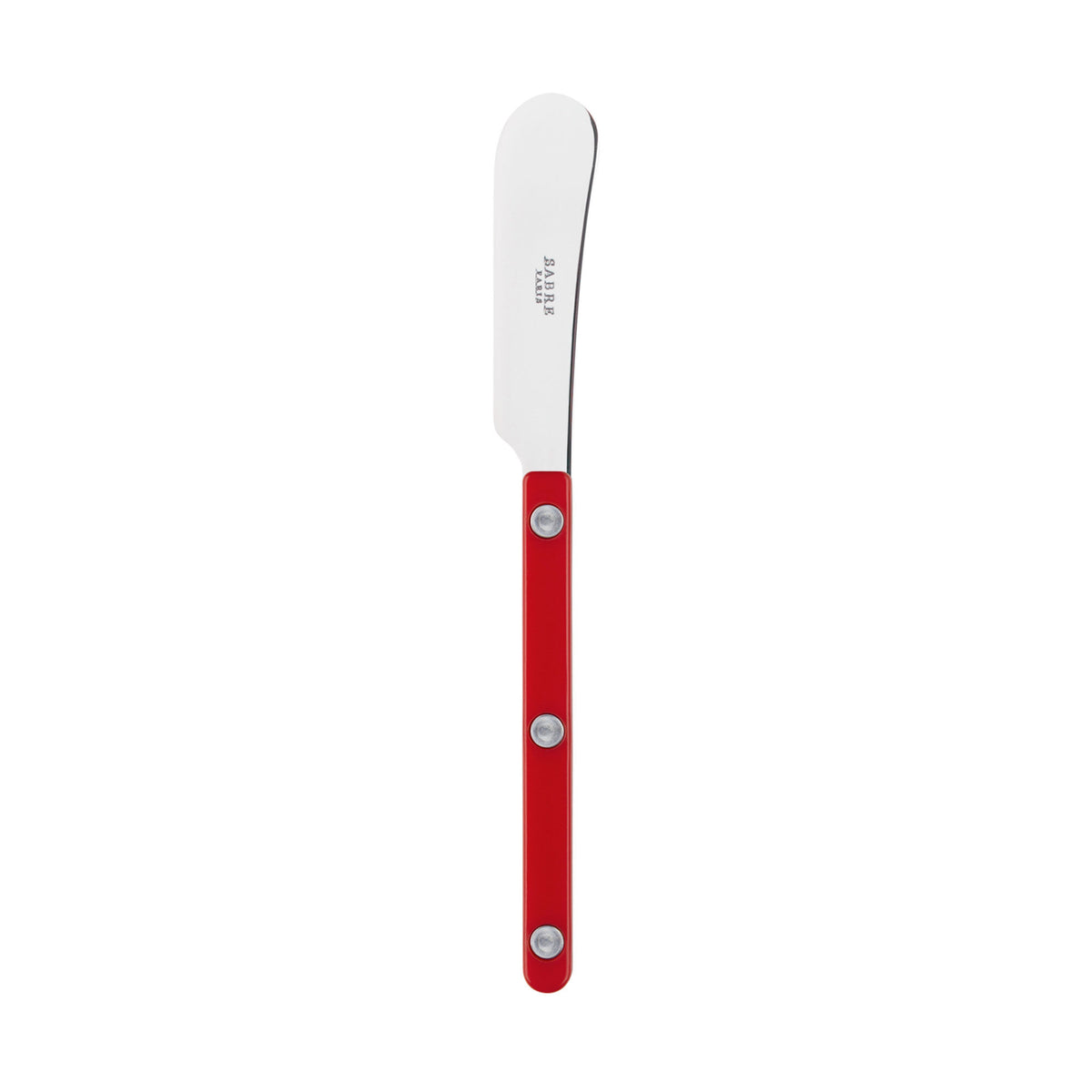 Rød Sabre Bistrot Solid smørkniv fra Sabre Paris