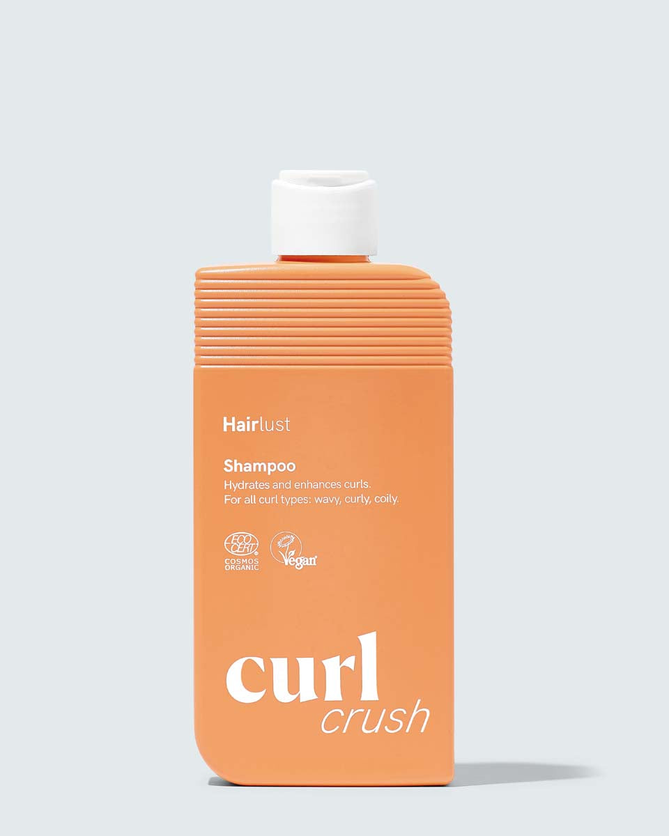 Hairlust Curl Crush shampoo til krøllet hår i flaske