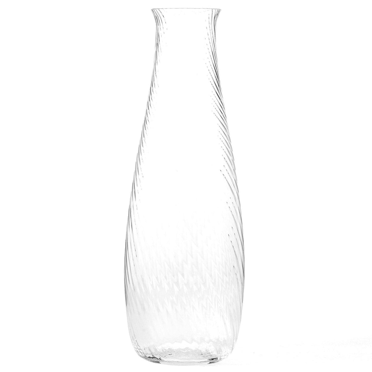 Klar &Tradition Collect SC62 karaffel i glas med hvirvelmønster, 0,8 liter
