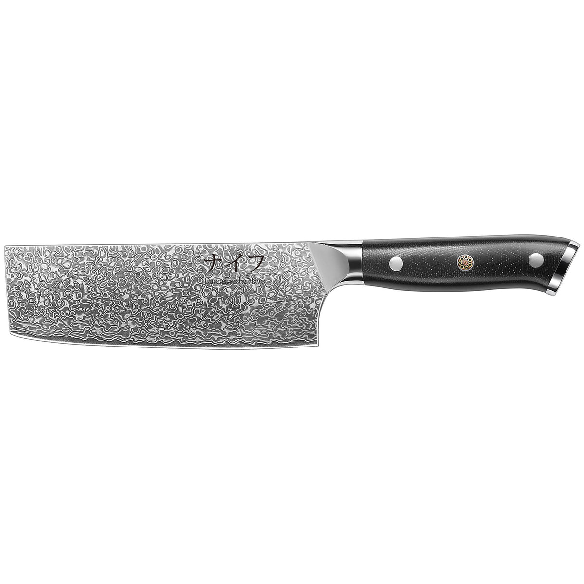 Hâws grøntsagskniv på 30 cm i nakiri-stil, Damascus by Hâws