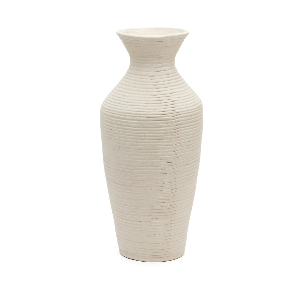 Se KAVE HOME Pria vase - hvid papmaché (H:72cm) ❤ Kæmpe udvalg i Kave Home - Køb online på udsalg og tilbud lige nu ❤ Meget billig fragt og hurtig levering: 1 - 2 hverdage - Varenummer: Boboonline-118018 og barcode / Ean: 8433840946337 på lager - Udsalg på Interiør,Dekoration,Skulpturer og pyntegenstande,
Interiør,
Dekoration,
Juli deals, Spar op til 51% - Over 785 kendte brands på udsalg