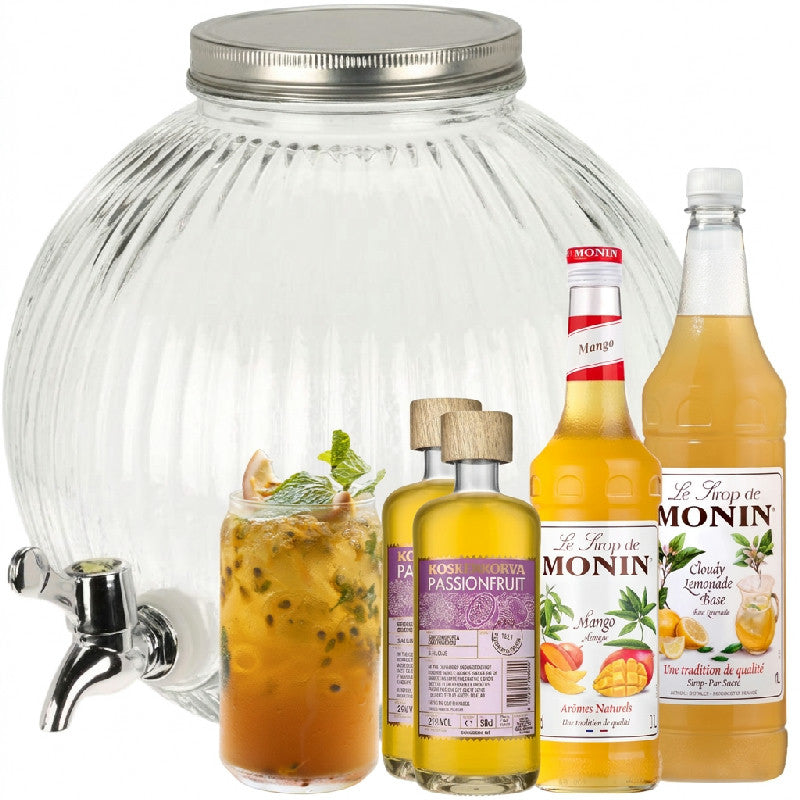 Passion lemonade drinkspakke til dispenser på 5 liter