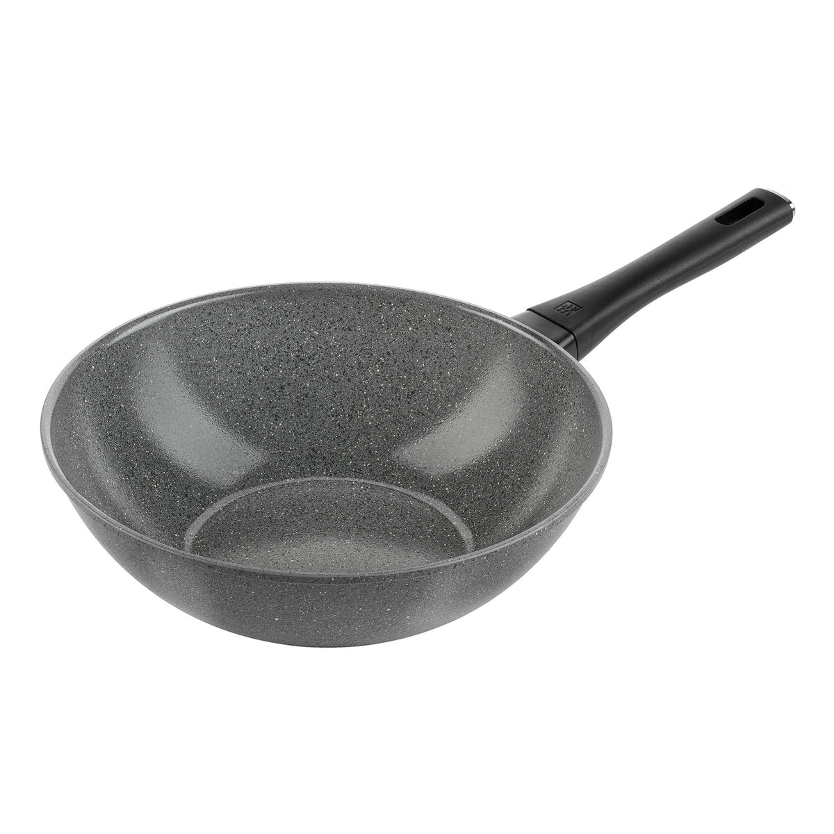 Zwilling Terreno Plus wokpande på 28 cm i aluminium med granitlook