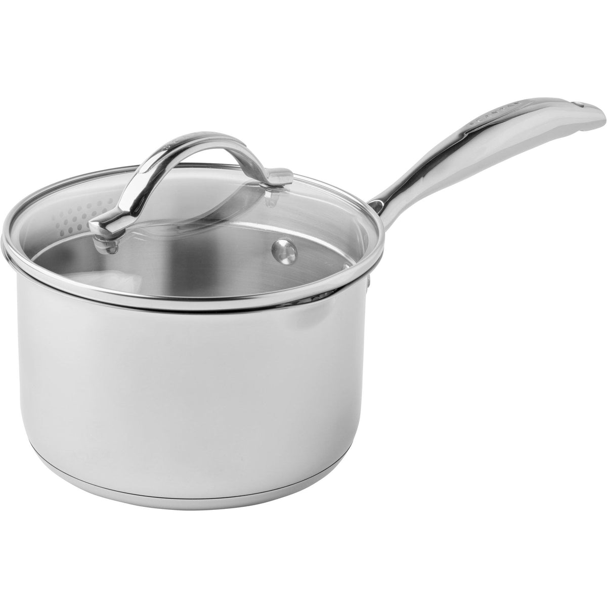 Scanpan STS kasserolle med låg i rustfrit stål, 16 cm og 1,8 liter