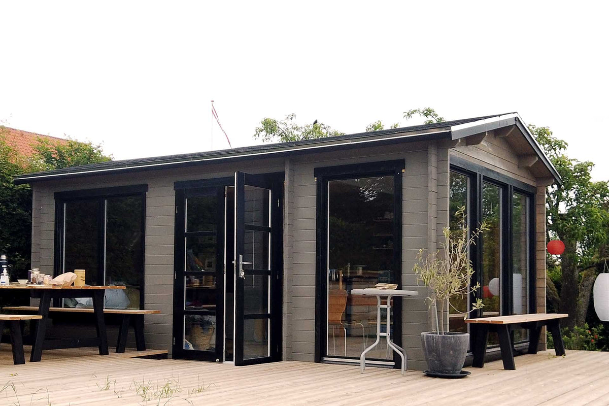 Luna havehus og orangeri på 17,2 m² i dansk design