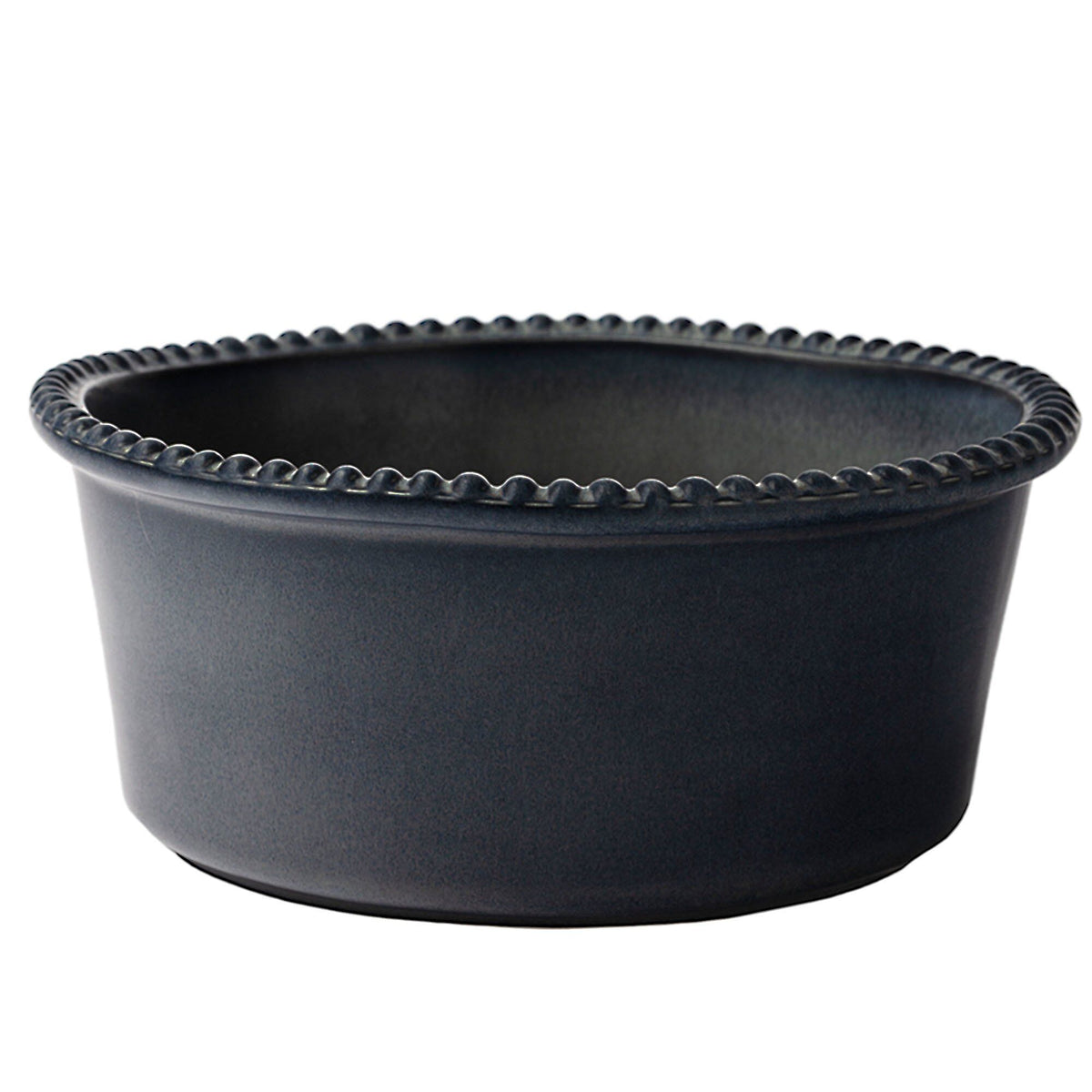 Sort Daria serveringsskål fra Potteryjo i farven ink black, 18 cm