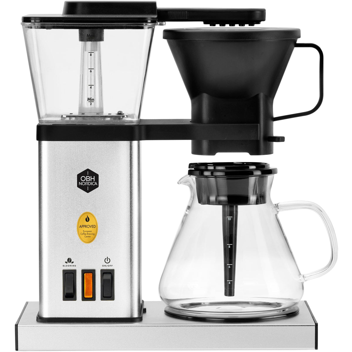 OBH Nordica Blooming Prime Coffee Maker kaffemaskine på 1,25 liter