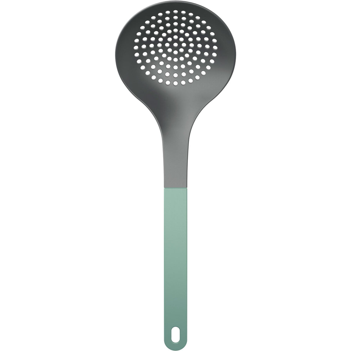 Rosti Optima hulske i nylon, 32 cm, med skaft i farven nordic green