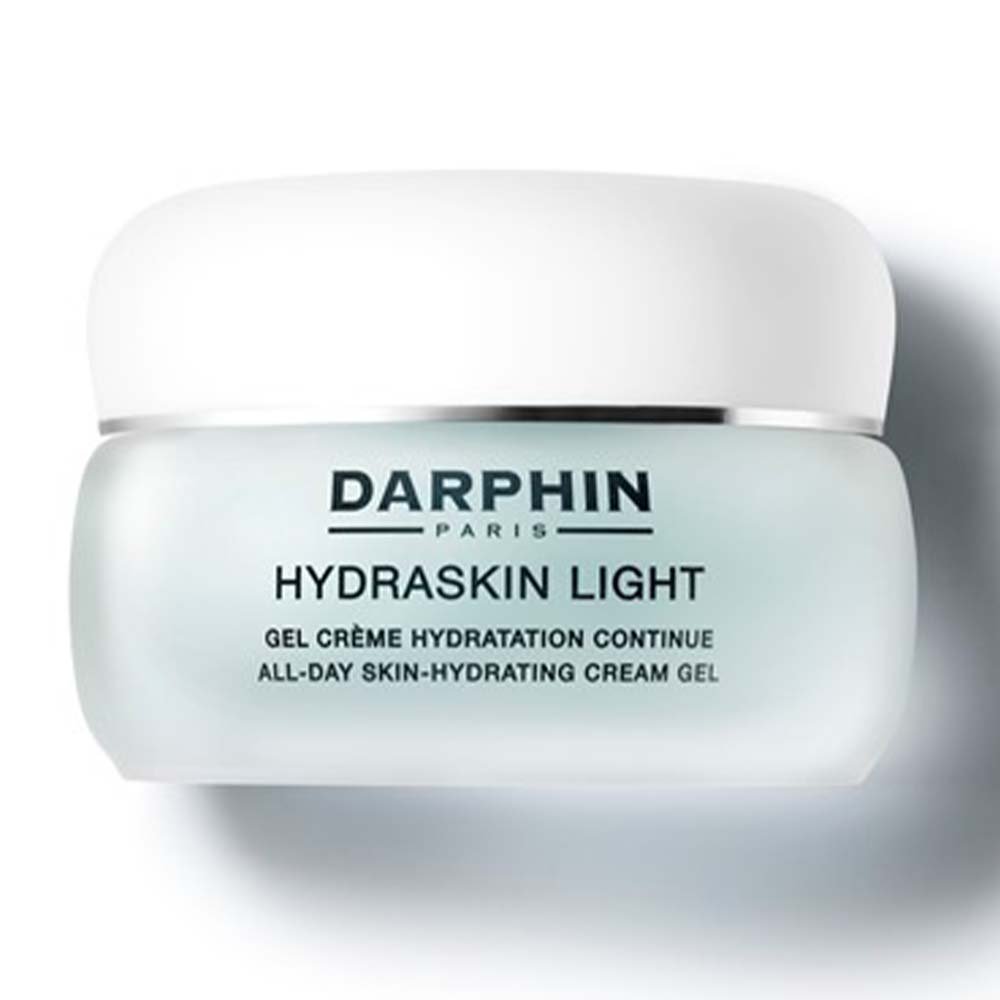 Pakning og tube med Darphin Hydraskin Light gel-creme, 50 ml