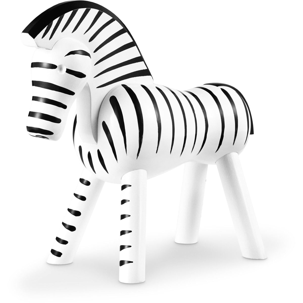 Kay Bojesen zebra, træfigur i dyrefamilien designet i 1935