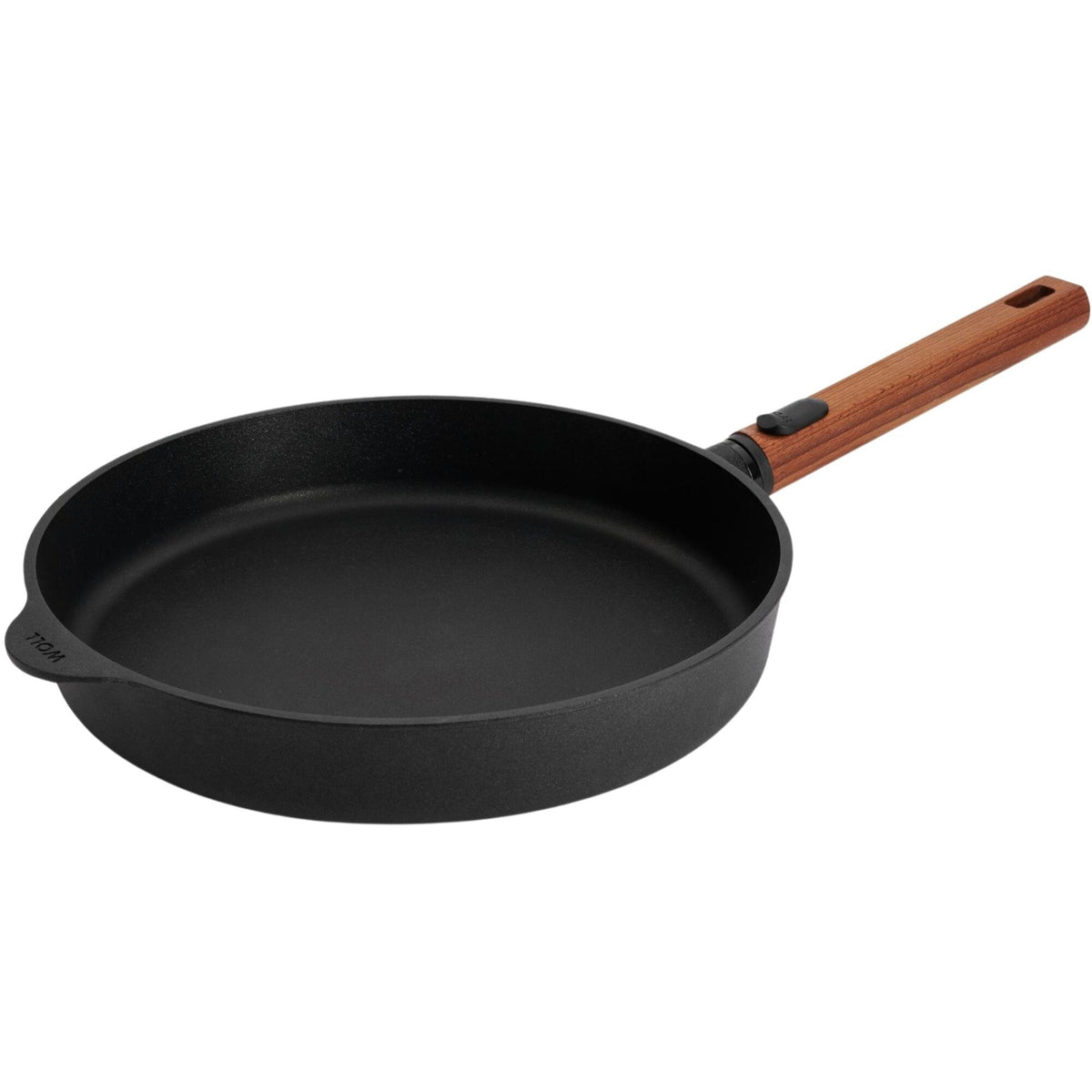 Woll Eco Logic QXR stegepande Ø28 cm med aftageligt træhåndtag
