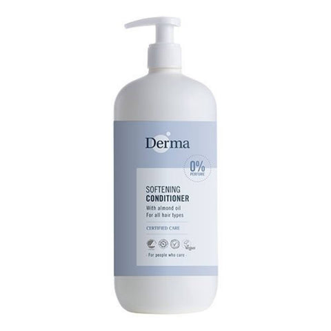 Derma Softening Conditioner i 800 ml, mild balsam til håret