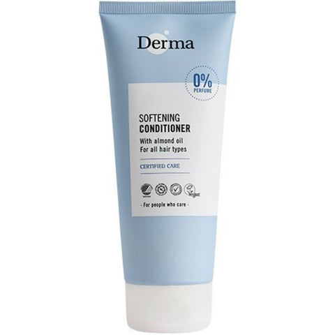 Derma Softening Conditioner 200 ml, skånsom balsam til hår