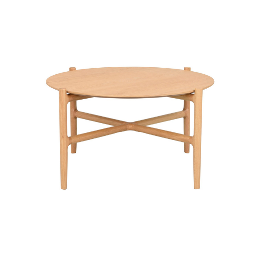 Rowico Home Holton rundt sofabord i egetræ i nordisk design