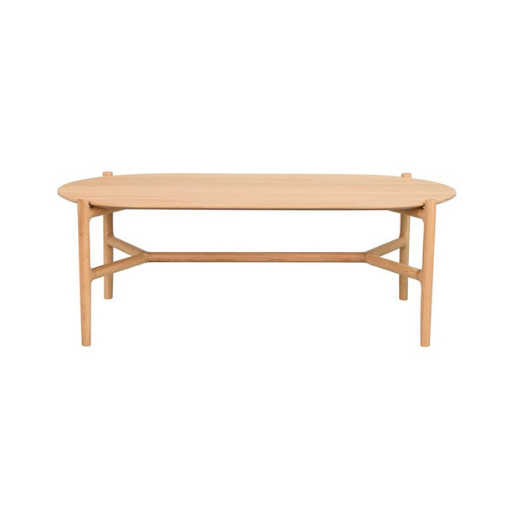 Rowico Home Holton ovalt sofabord i egetræ i nordisk design