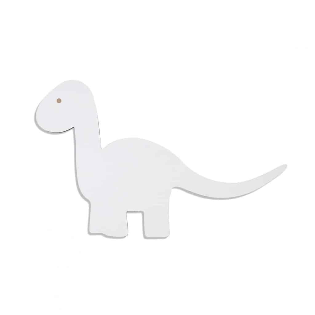 Maseliving Dino væglampe i hvid til børneværelset