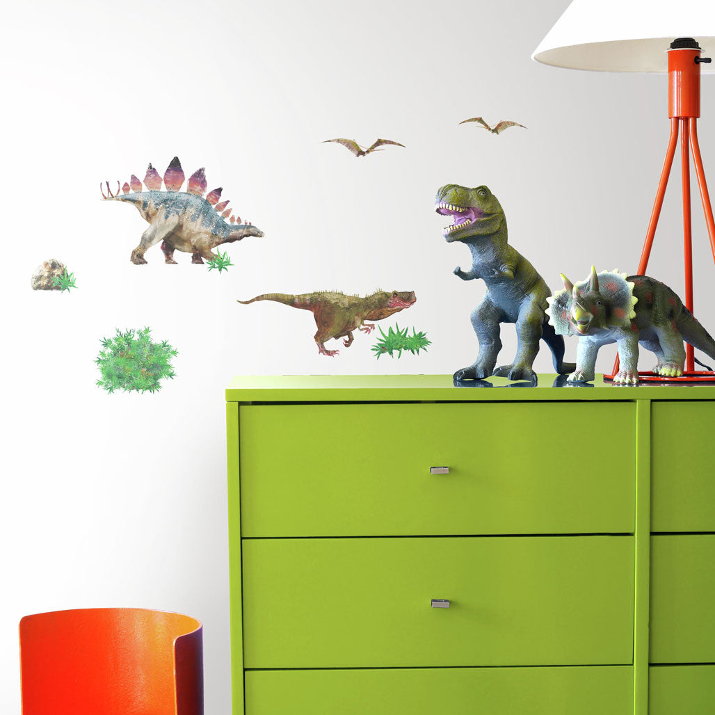 Se Dinosaur Wall Stickers ✔ Kæmpe udvalg i Roommates - Køb online på udsalg og tilbud lige nu ✔ Meget billig fragt og hurtig levering - Varenummer: MMAction-216022 og 34878608273 på lager - Udsalg på Dinosaur og Drager Wallstickers Få op til 69% i rabat - Shop populære mærker fra over 2.739 mærker