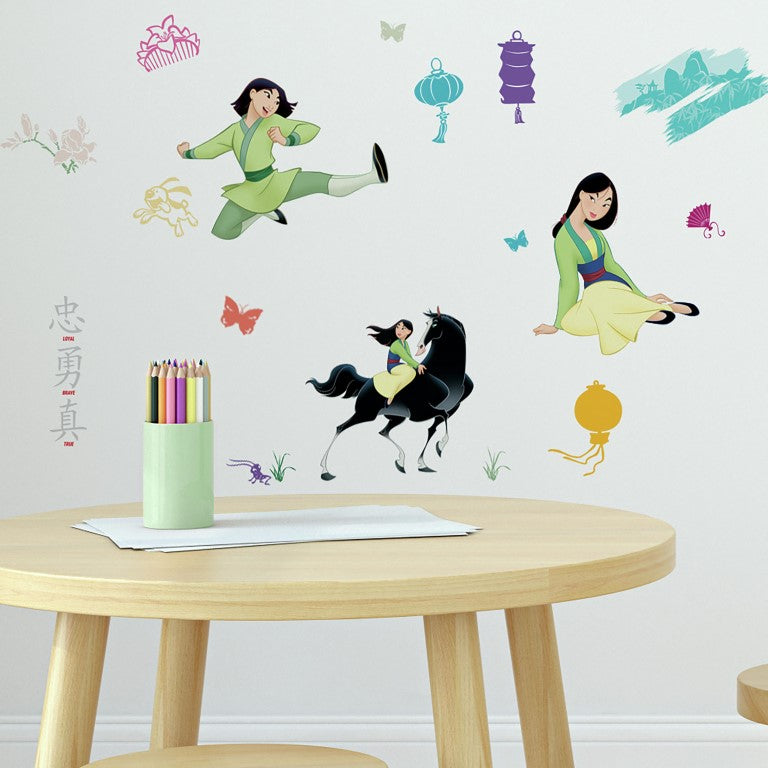 Se Disney Mulan Wallstickers ✔ Kæmpe udvalg i Roommates - Køb online på udsalg og tilbud lige nu ✔ Billig fragt og hurtig levering - Varenummer: MMAction-216086 og 34878926247 på lager - Udsalg på Disney Wallstickers Spar helt op til 57% - Stort udsalg på over 739 mærker