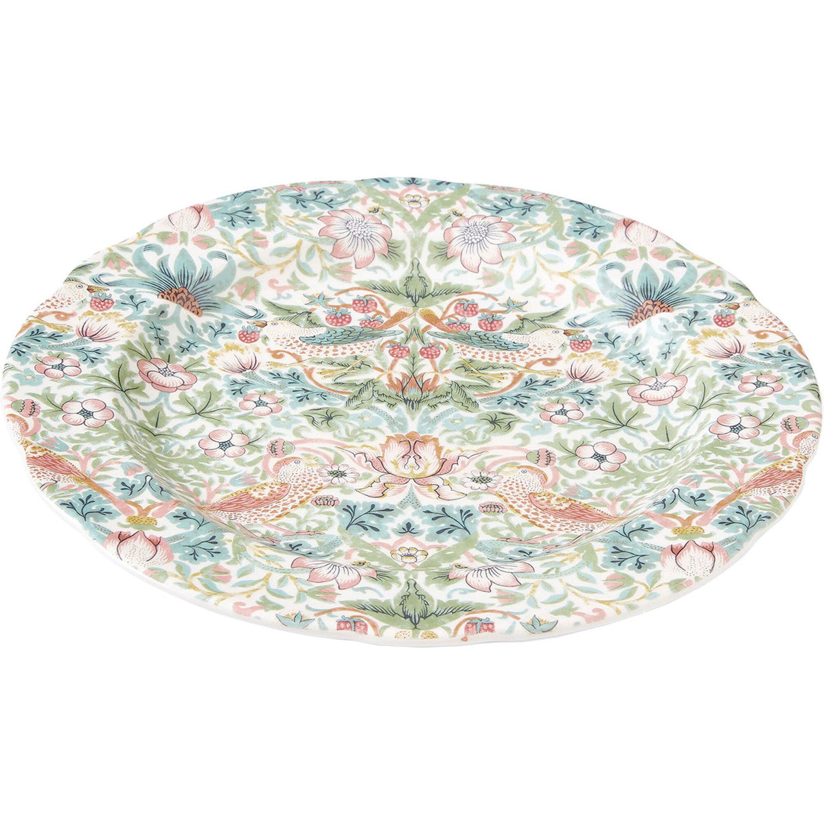 Spode serveringsfad 30,5 cm med Strawberry Thief-mønster