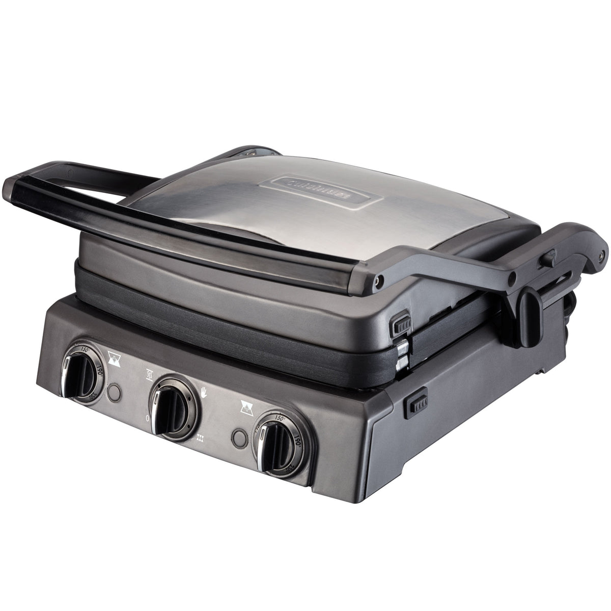 Cuisinart 6-i-1 bordgrill med funktioner som kontaktgrill, stegeplade og vaffeljern