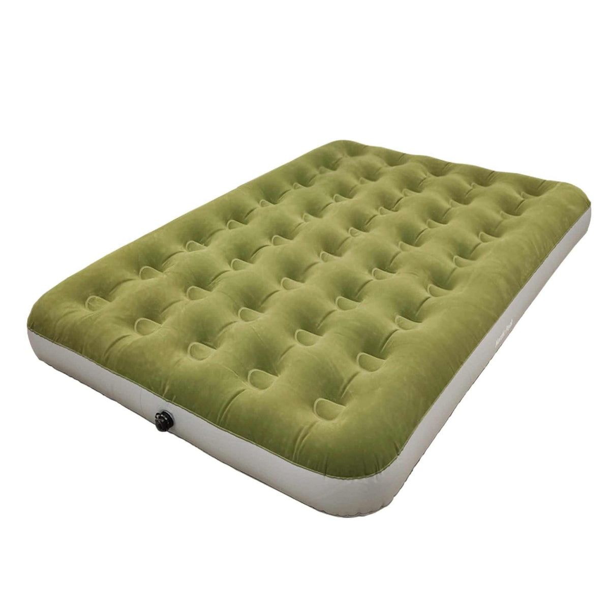 Nordic Peak dobbelt luftmadras med ventil, 185 x 137 x 22 cm
