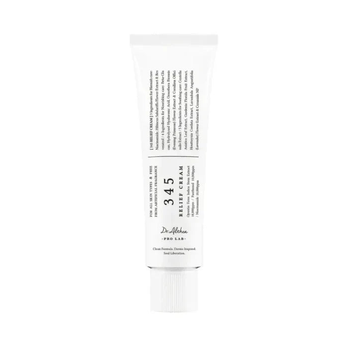 Dr. Althea 345 Relief Cream, 50 ml let ansigtscreme med vegansk formel