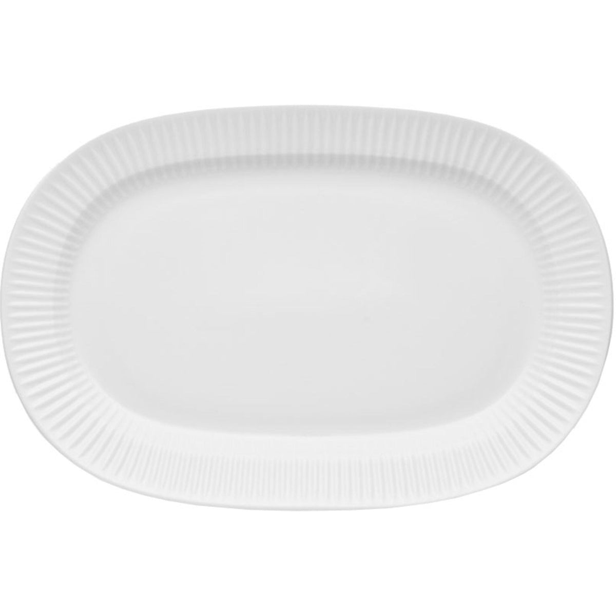 Eva Trio Legio Nova serveringsfad, 37 x 25 cm, med rilledetaljer