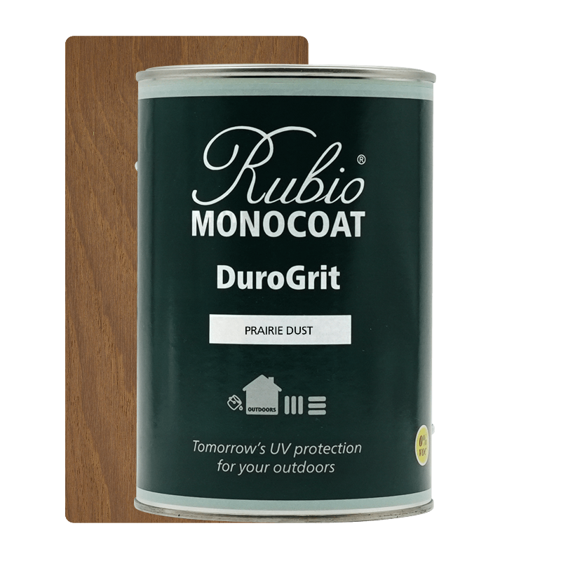 Rubio Monocoat DuroGrit udendørs træolie i farven Prairie Dust, 1 liter